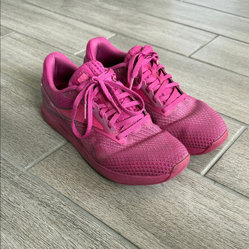 Reebok Nano X3 Women's Pink Athletic Shoes
